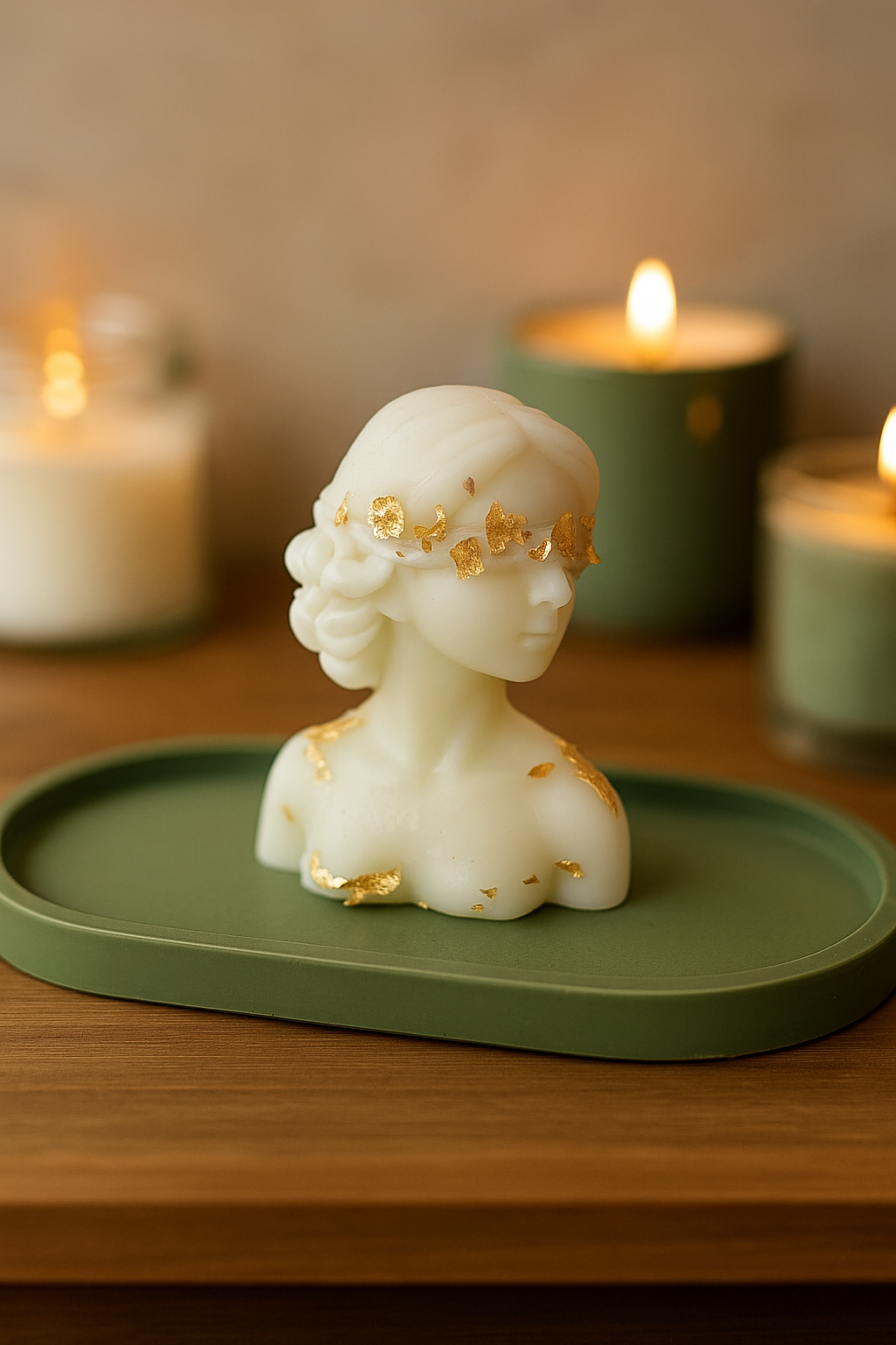 Candela Statuetta Artistica